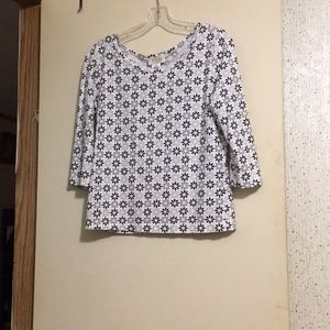 Talbots 3/4 sleeve size S